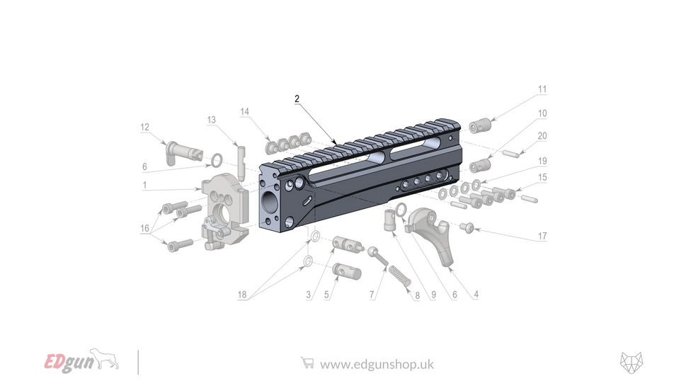 Leshiy 2 · Spare Parts: Receiver LSA2410002