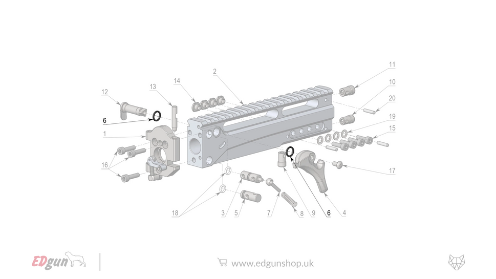 Leshiy 2 · Spare Parts: Receiver LSA2410006